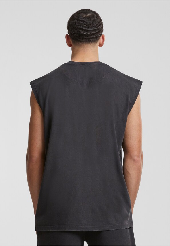 KM242-047-1 Autograph Washed Sleeveless Tee-1