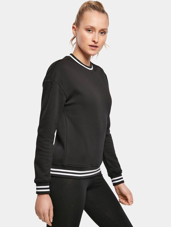 Ladies College Sweat Crew-1