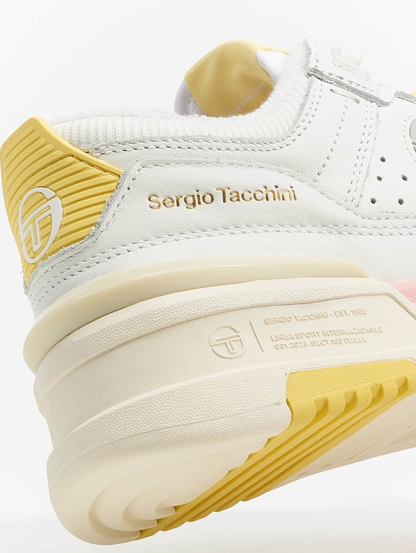 Sergio Tacchini Bb Court Lo Sneakers White/Tofu/Lemon-8