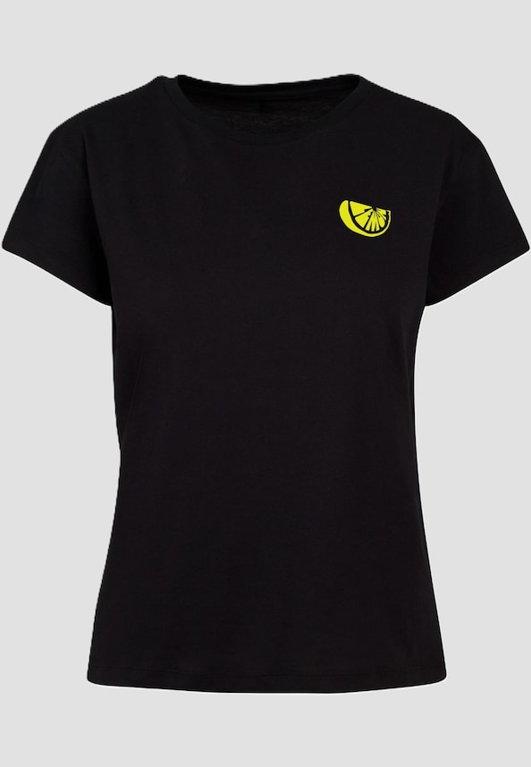 Ladies Wording - Lemon Box Tee-2