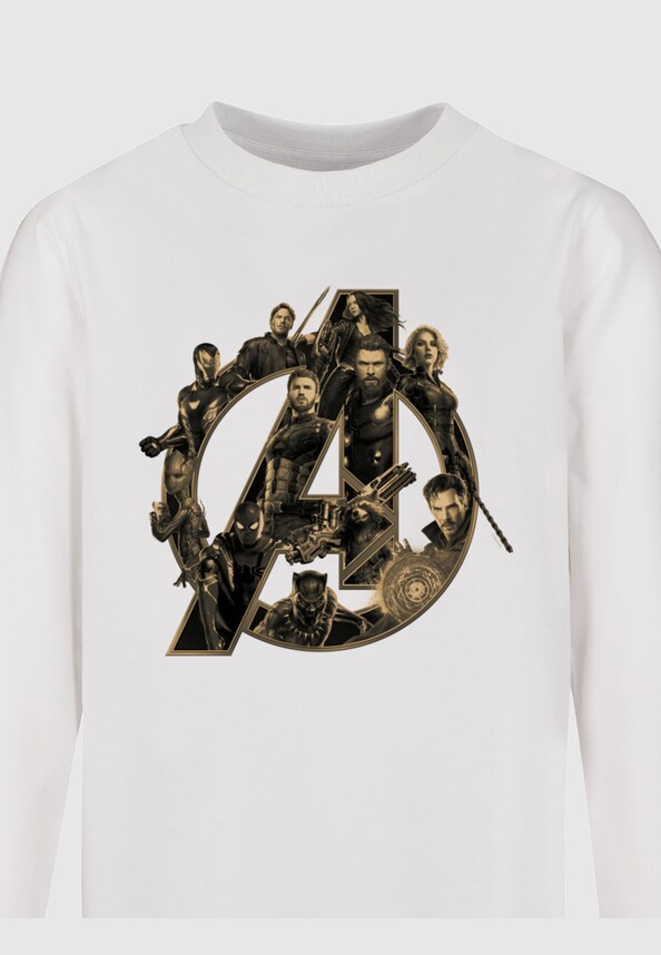 Kids Avengers Infinity War - Logo Longsleeve-2
