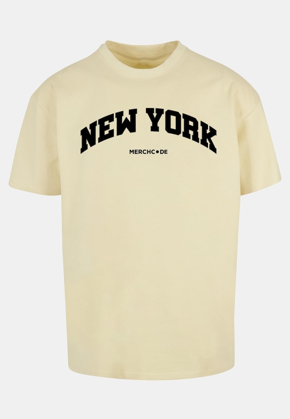 New York Wording - Heavy Oversize Tee-0