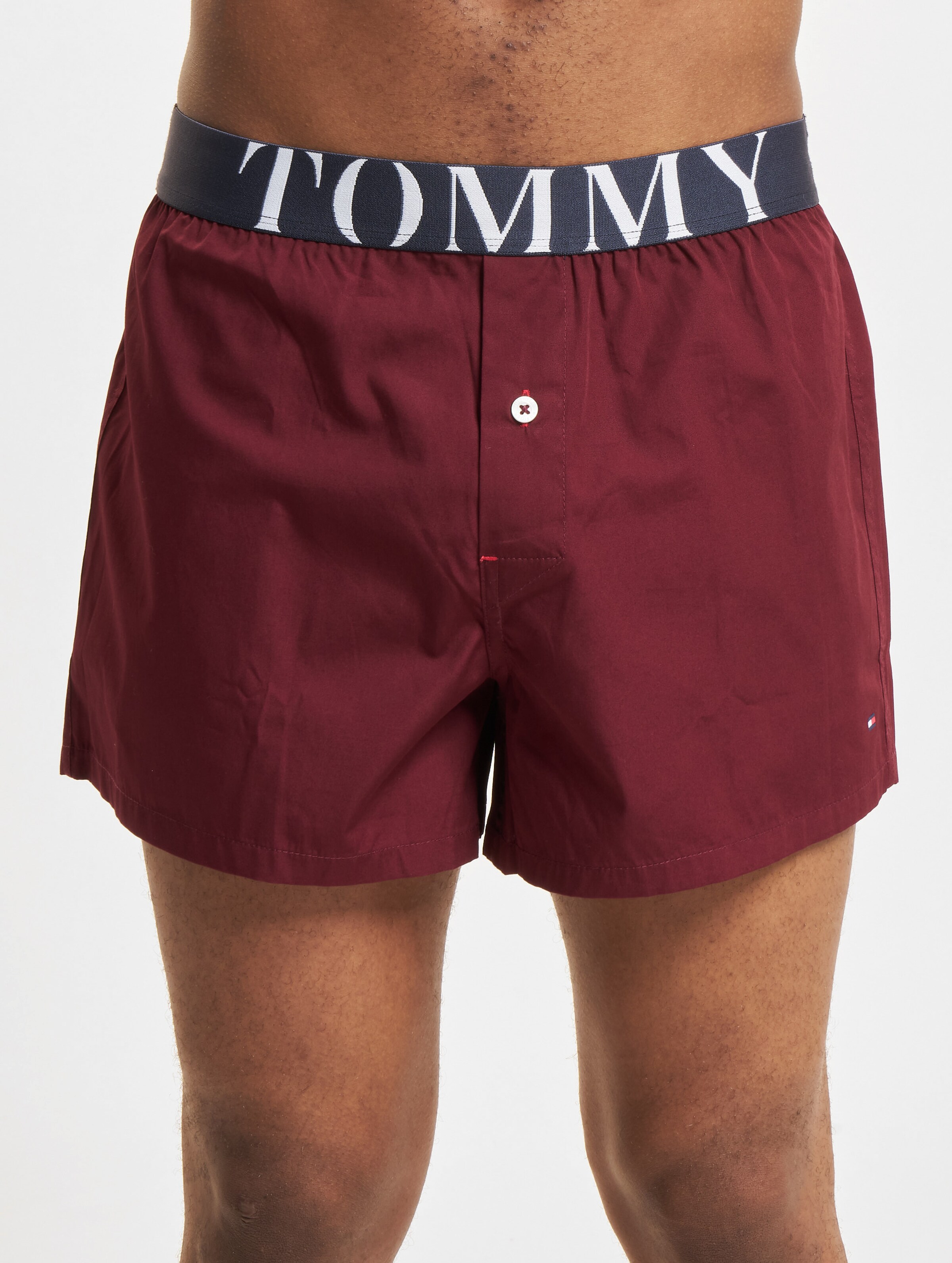 Tommy Hilfiger Woven op kleur rood, Maat S