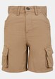 Boys Knee Pleat Cargo Shorts-0