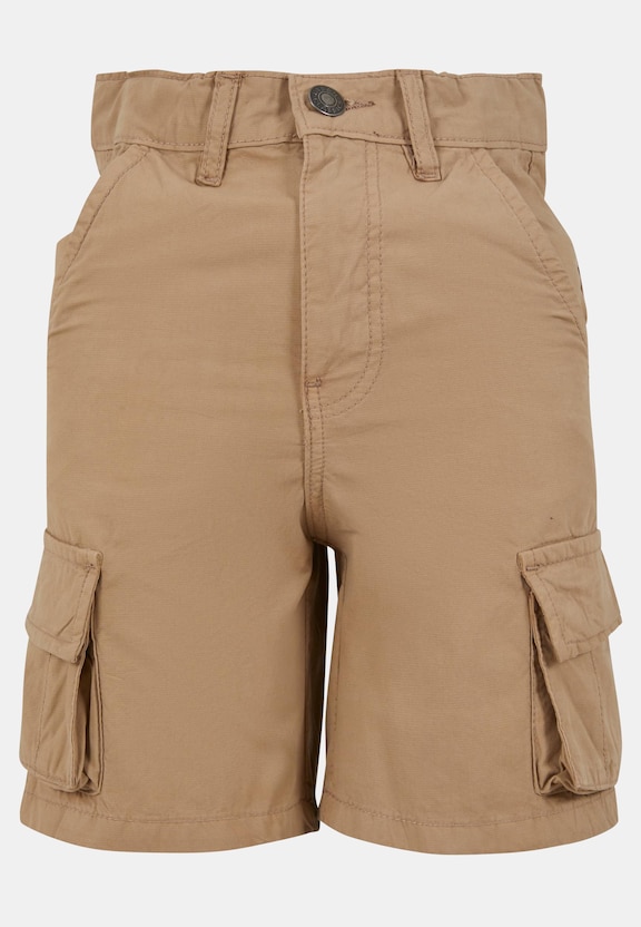 Boys Knee Pleat Cargo Shorts-0