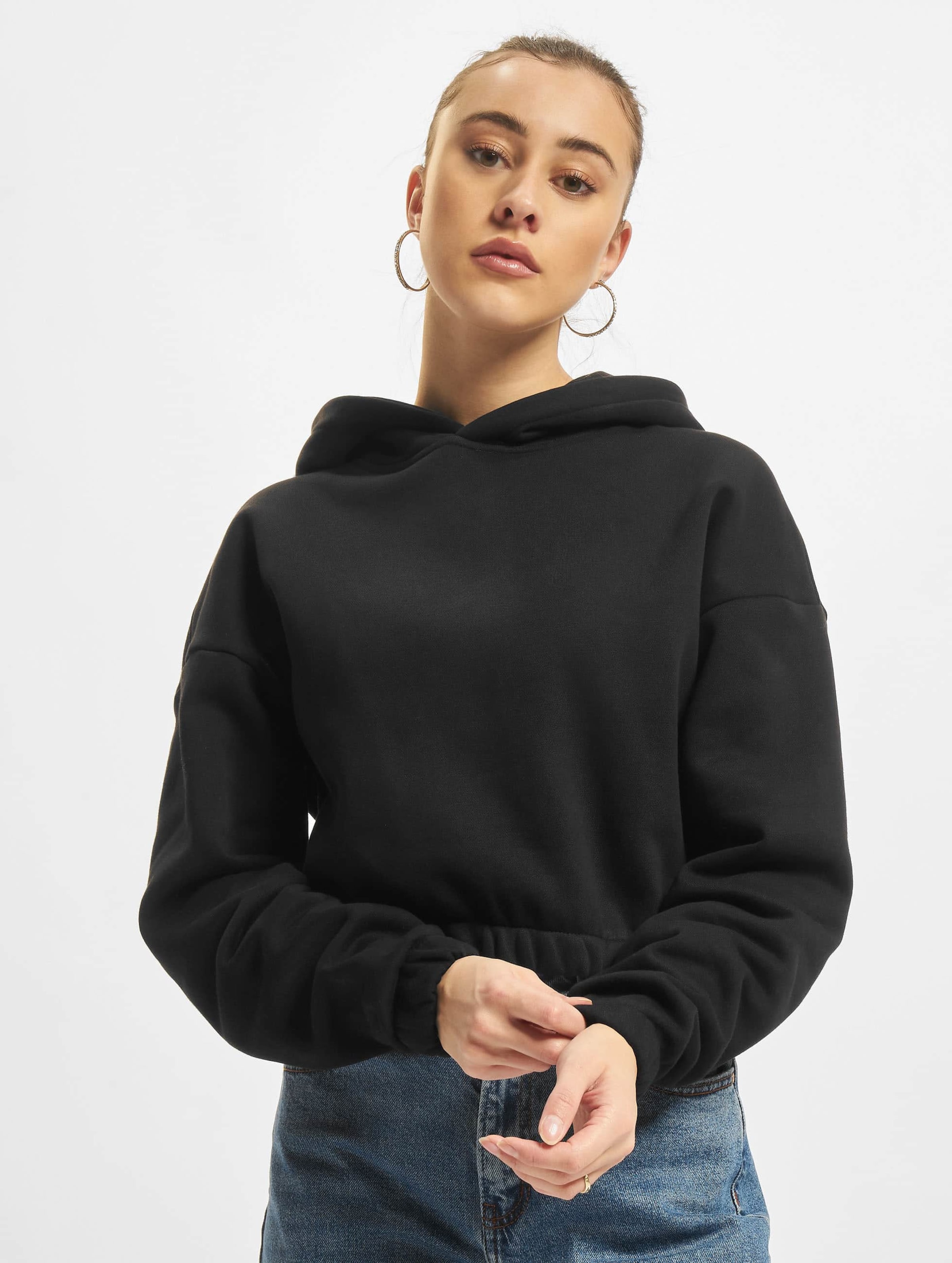 Oversized black deals hoodie womens