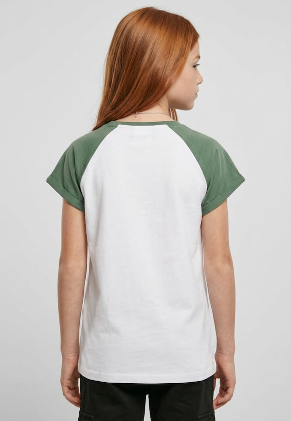 Girls Contrast Raglan-1