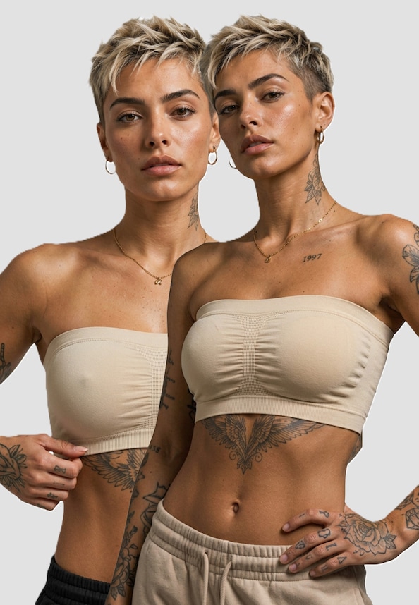 Ladies Pads Bandeau 2-Pack-0