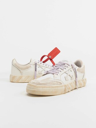 Off-White Low Vulcanized Distressed Sneakers