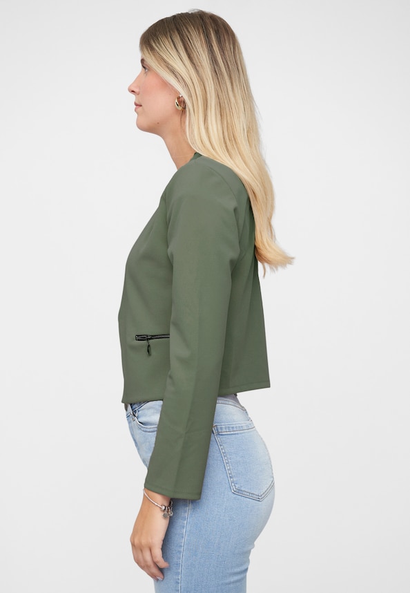 Short Blazer wit Zip-Pockets-2