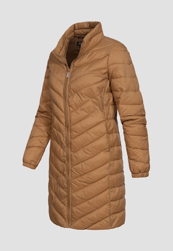 ONLY Damen Longform Steppjacke-1