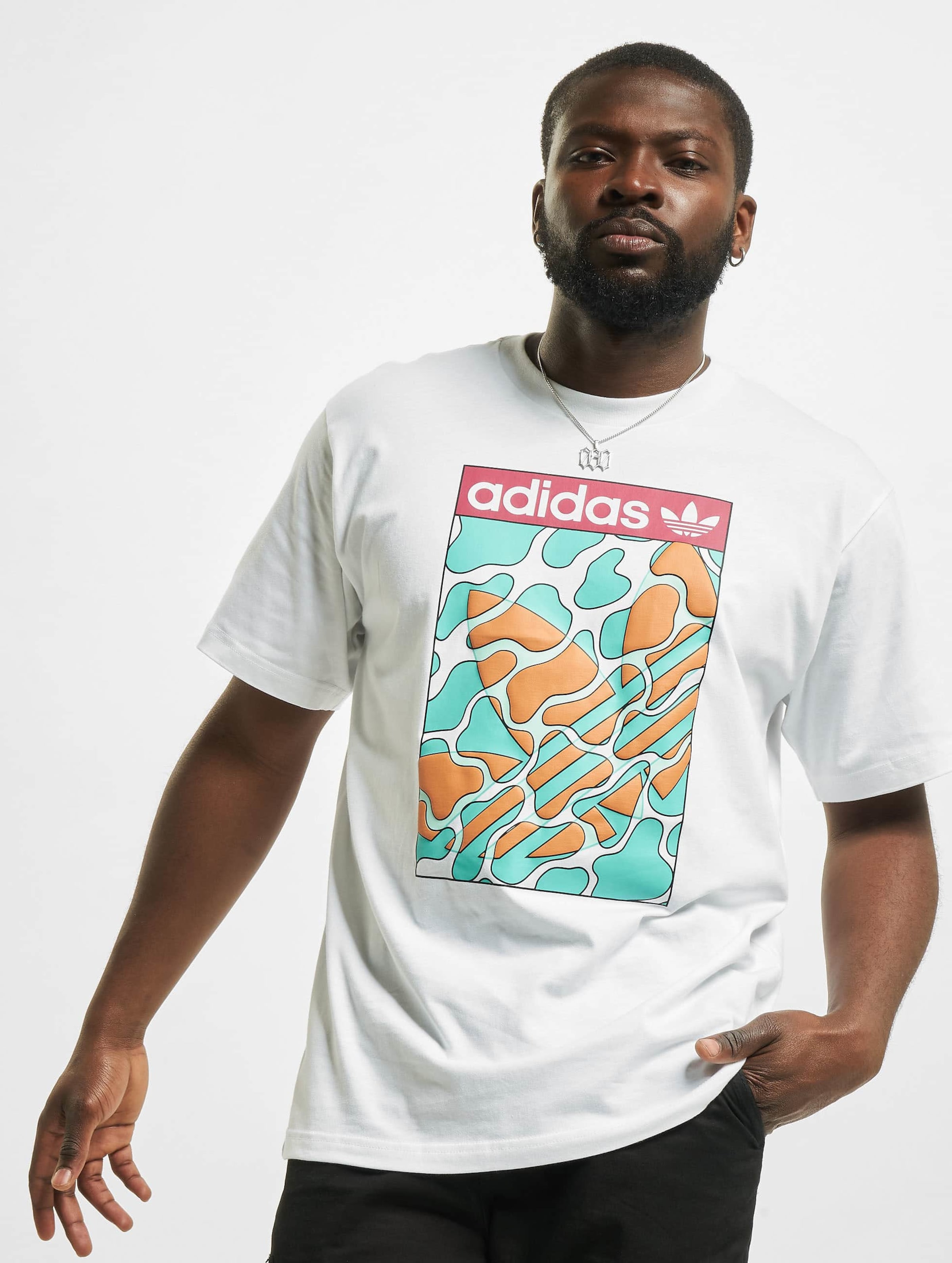 Adidas tongue cheap label tee