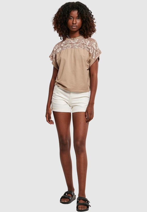 Ladies Short Oversized Lace-3