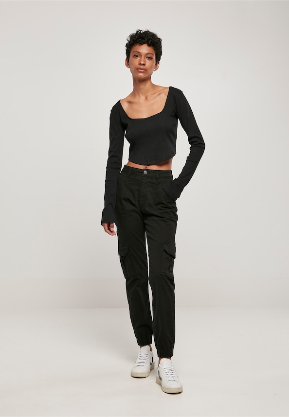 Ladies Cotton Twill Utility-4