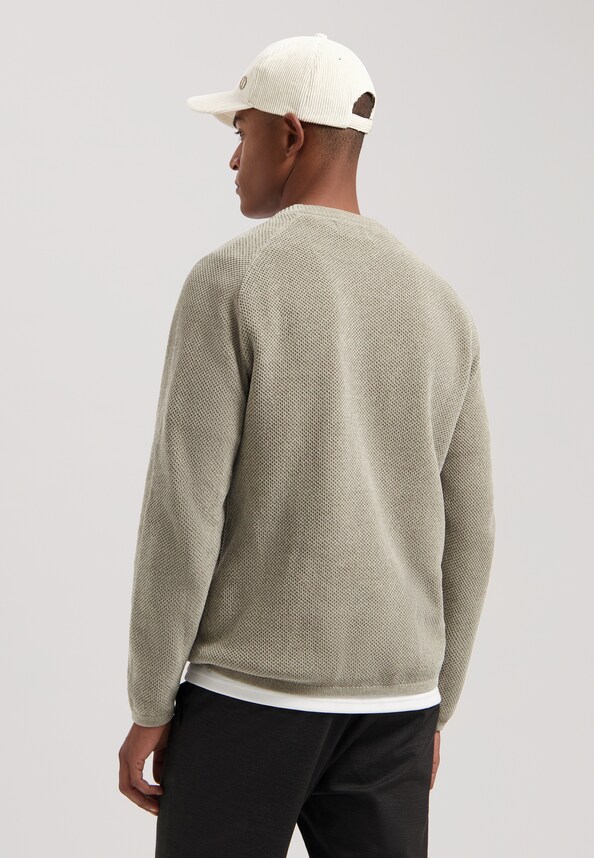 Chenille Knit Crewneck-1