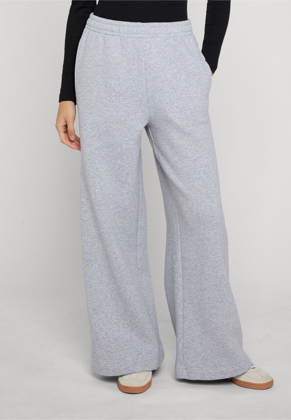 Ladies Fluffy Wideleg Trackpants-0