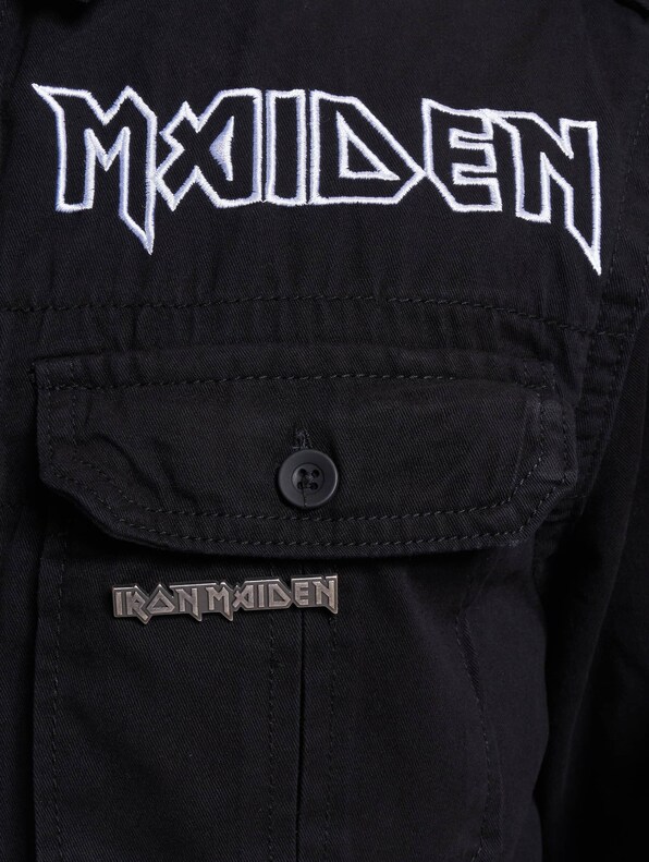 Brandit Iron Maiden Vintage Long Sleeve Eddy Shirt-4
