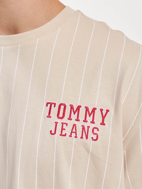Tommy Jeans Ovz Pinstripe T-Shirt-3
