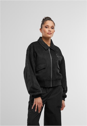 Signature Faux Suede Os Bomber Jacket