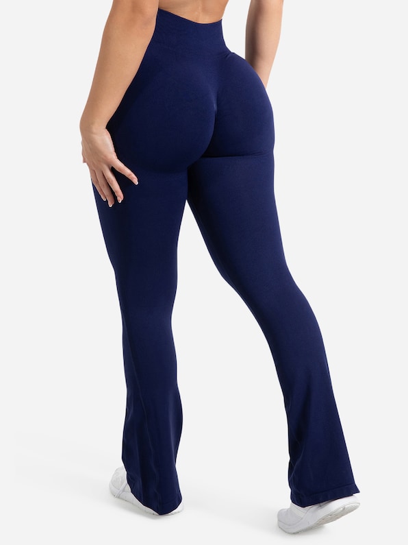 Smilodox Aylin Scrunch Schlaghose Leggings-1