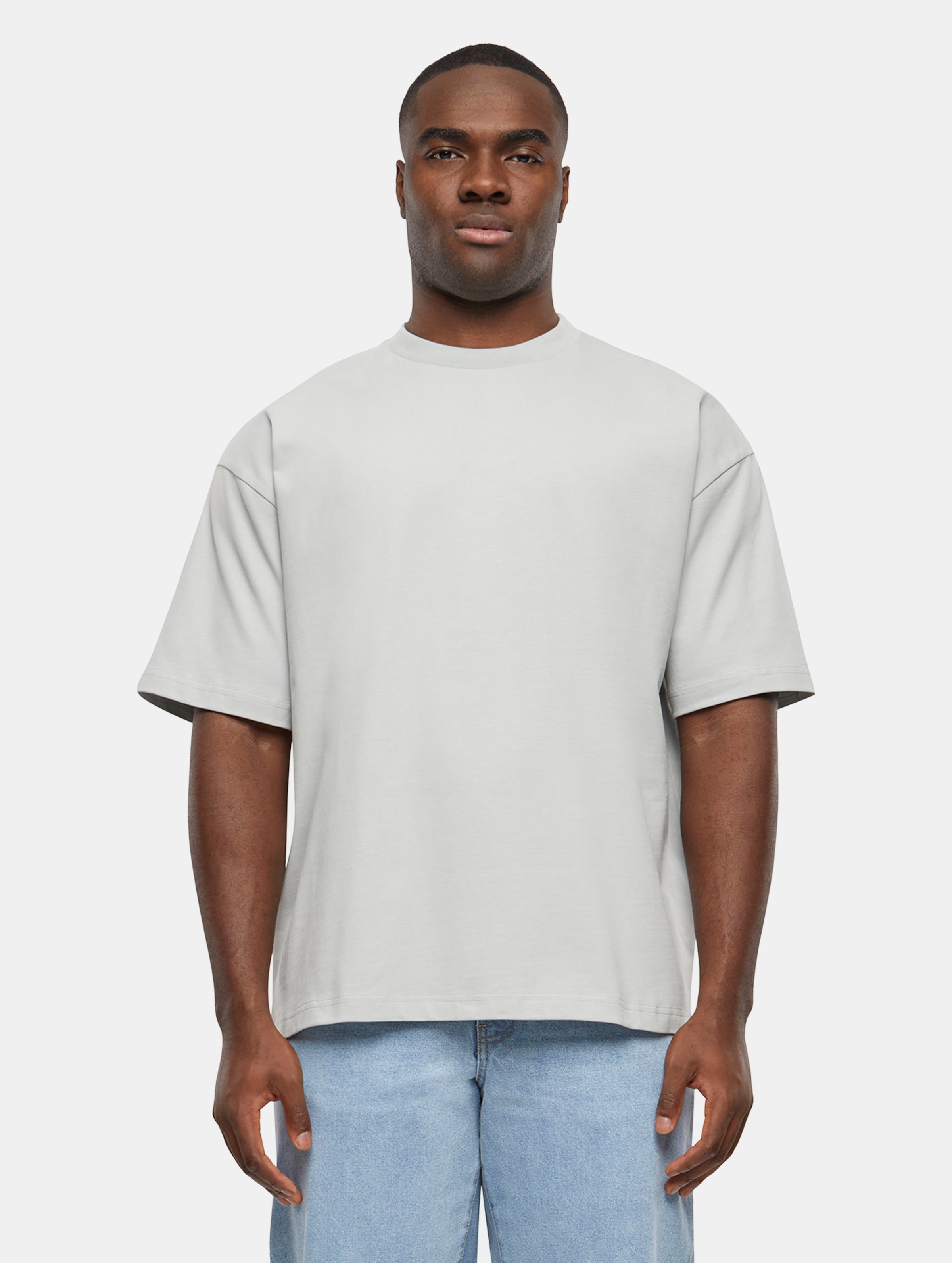 Prohibited Oversized T-Shirts Männer,Unisex op kleur grijs, Maat L