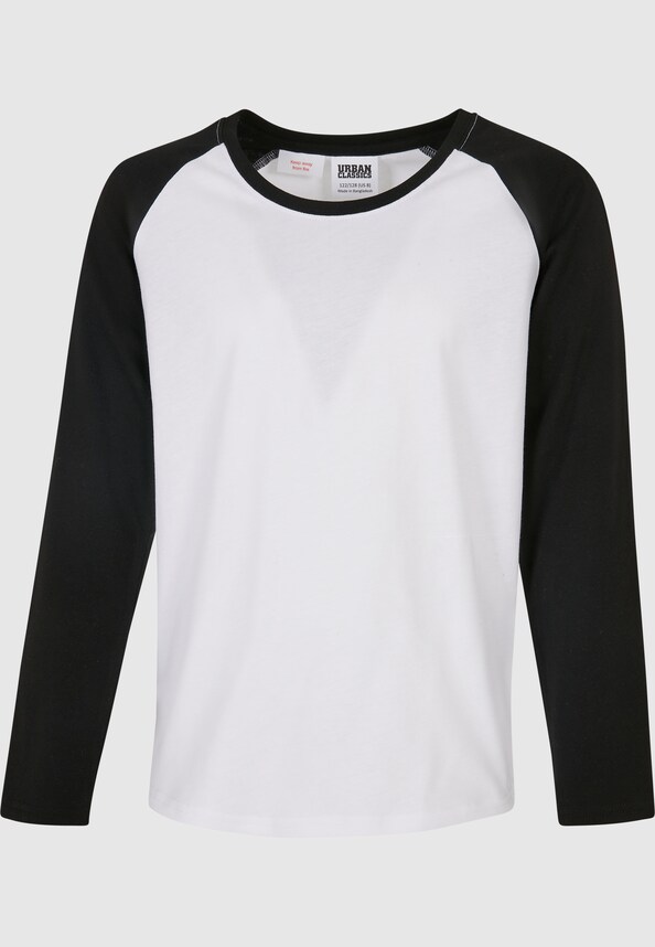 Girls Contrast Raglan -9