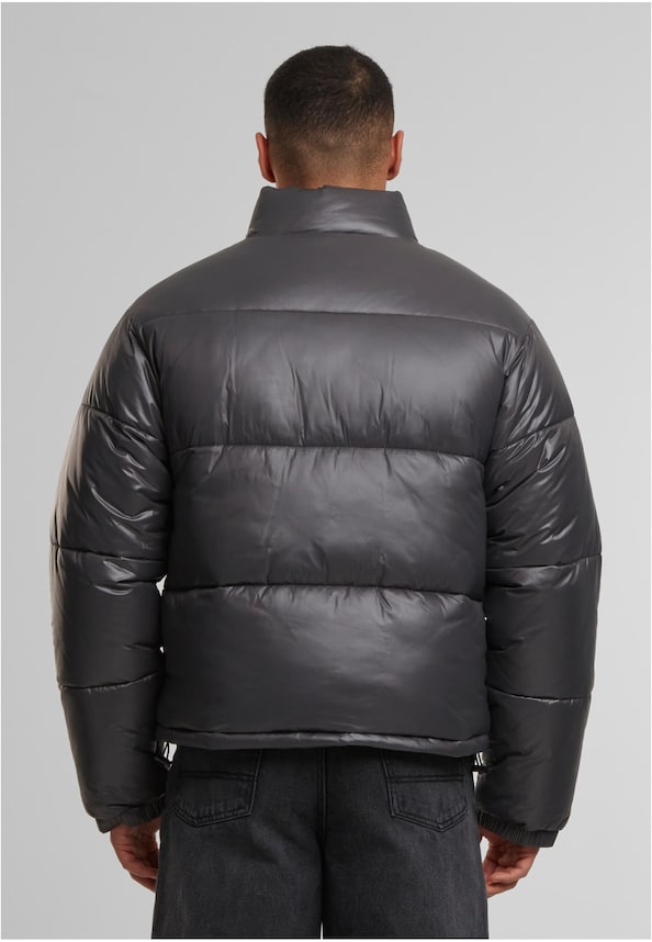 Shiny Puffer Jacket-1