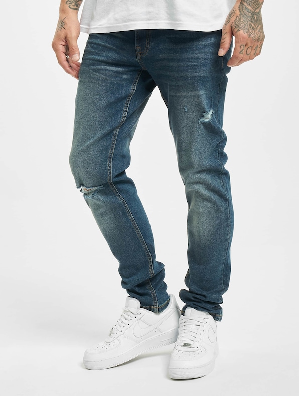 Denim Project Mr. Black Skinny Jeans-0