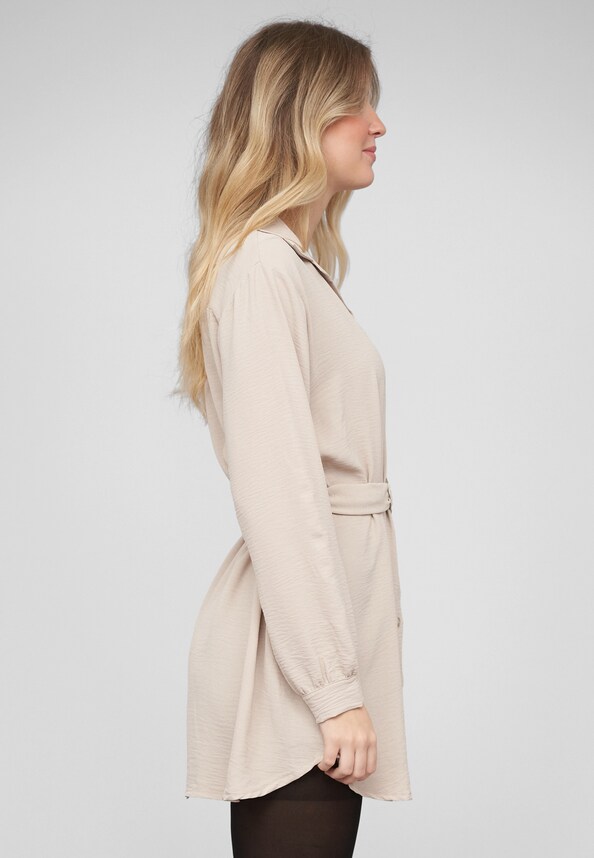 Longsleeve Dress with tie-belt-3