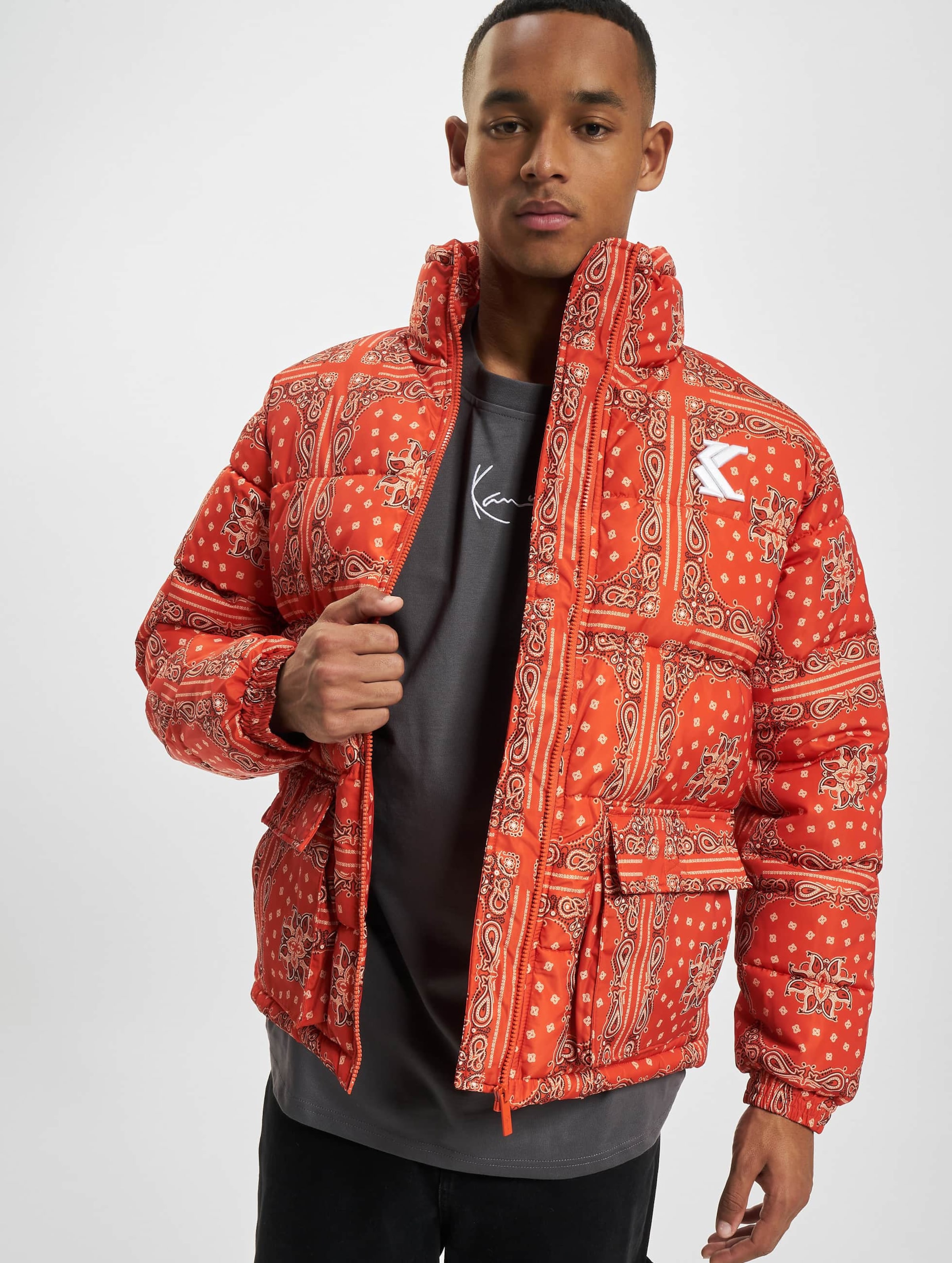 Paisley cheap puffer jacket