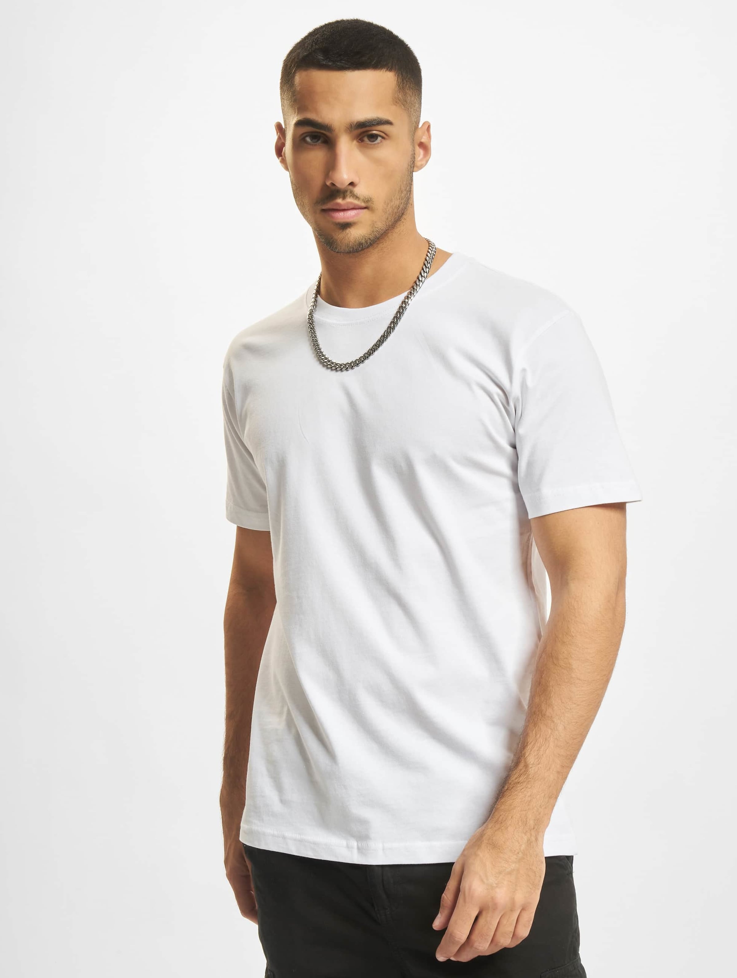 Urban Classics Basic T-Shirt Mannen op kleur wit, Maat 3XL