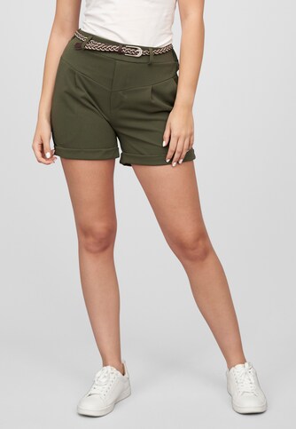 Cloud5ive Scuba Crepe Short mit Umschlag 2-Pockets inkl Flechtgürtel