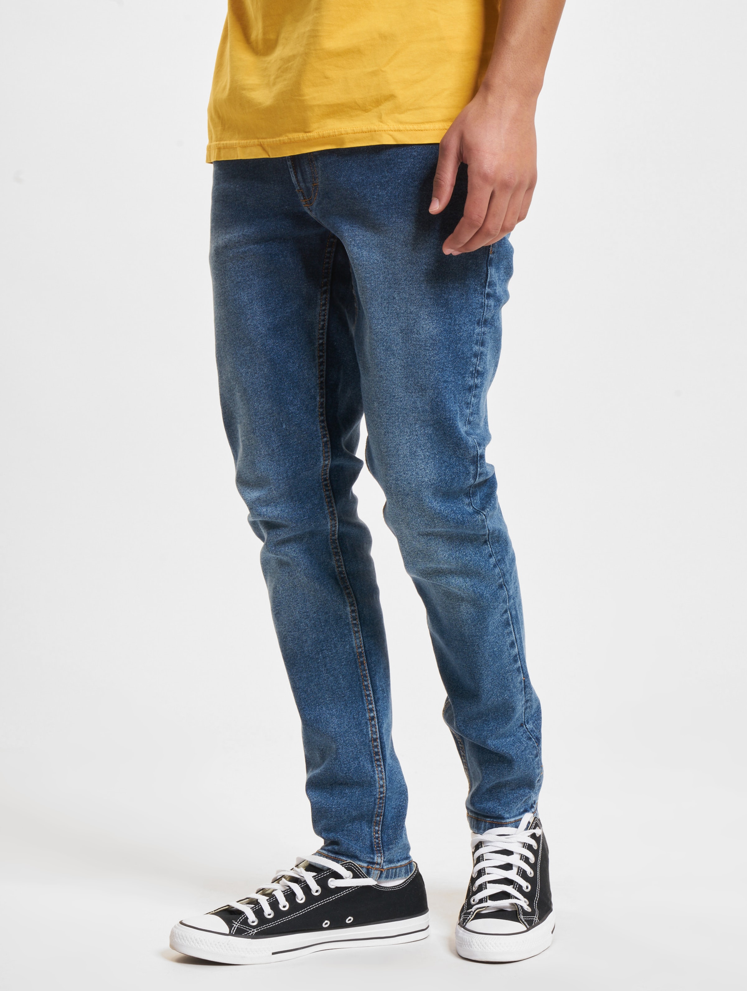 Denim Project Mr. Red Skinny Fit Jeans Mannen op kleur blauw, Maat 2930