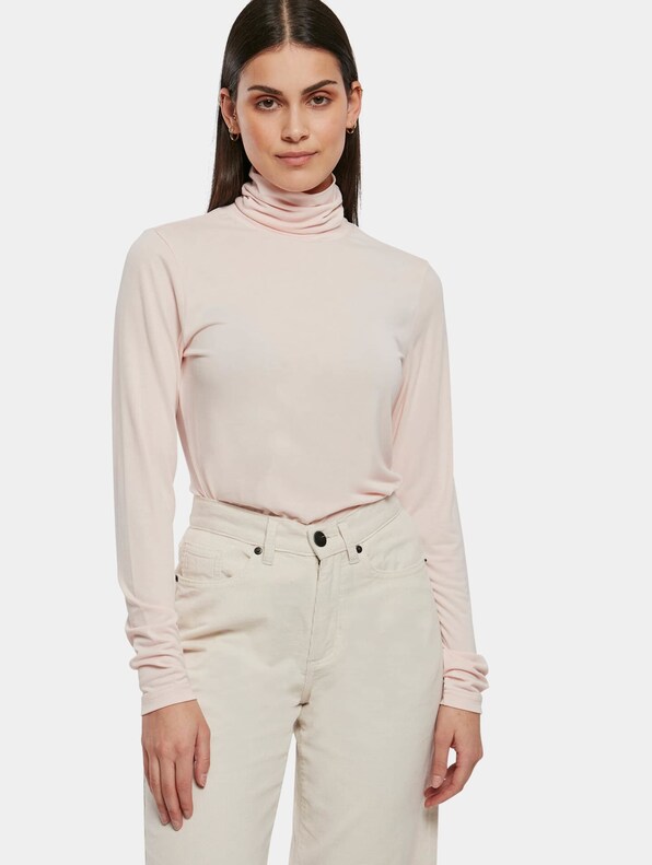 Ladies Modal Turtleneck-0