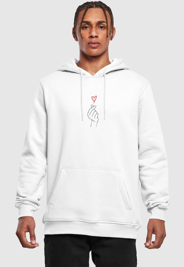 K Heart Fitted Heavy Hoody-0