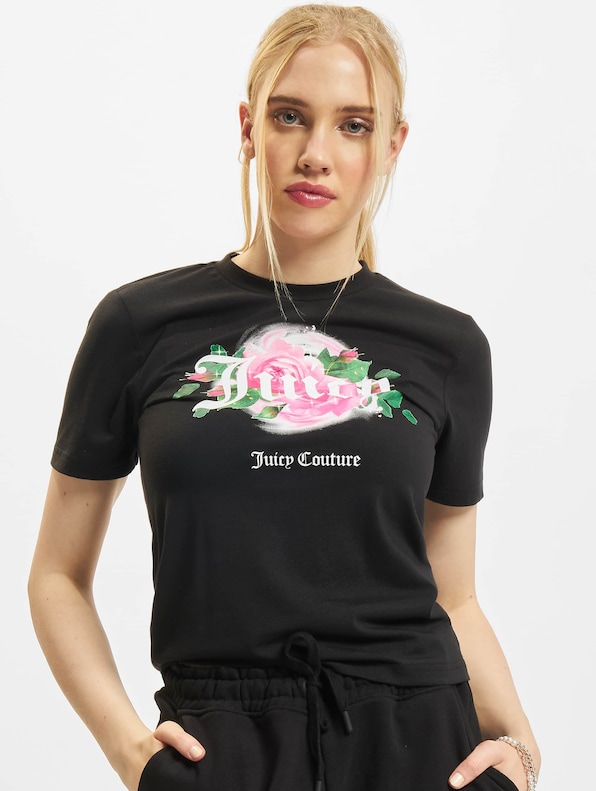 Boyfriend Fit Hyper Floral Graphic-0