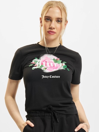 Juicy Couture Boyfriend Fit Hyper Floral Graphic T-Shirt