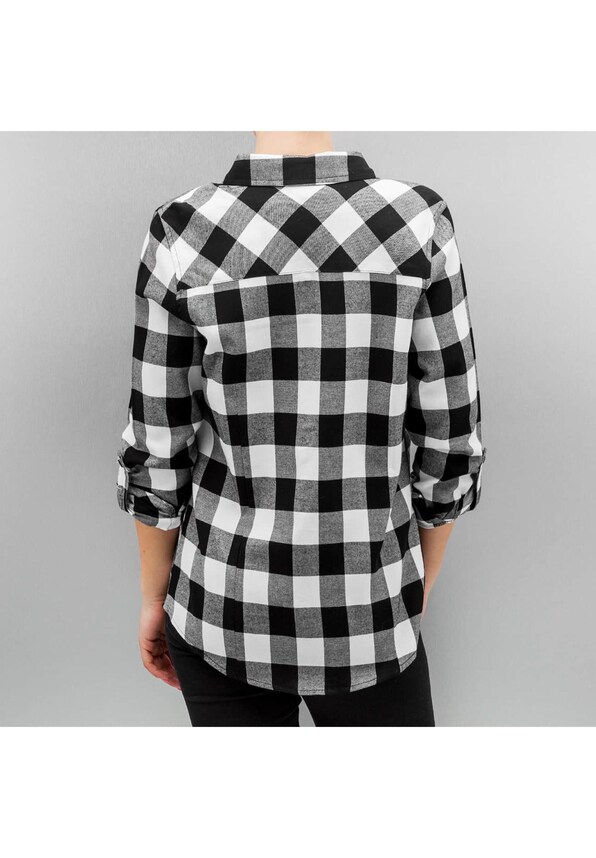 Ladies Turnup Checked Flanell-3