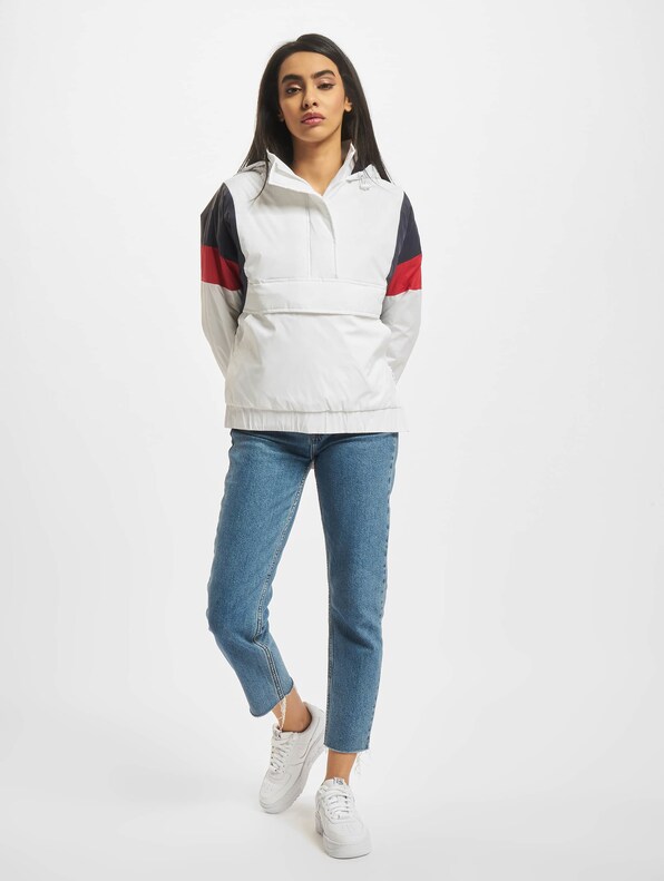 Ladies 3-Tone Padded Pull Over-6