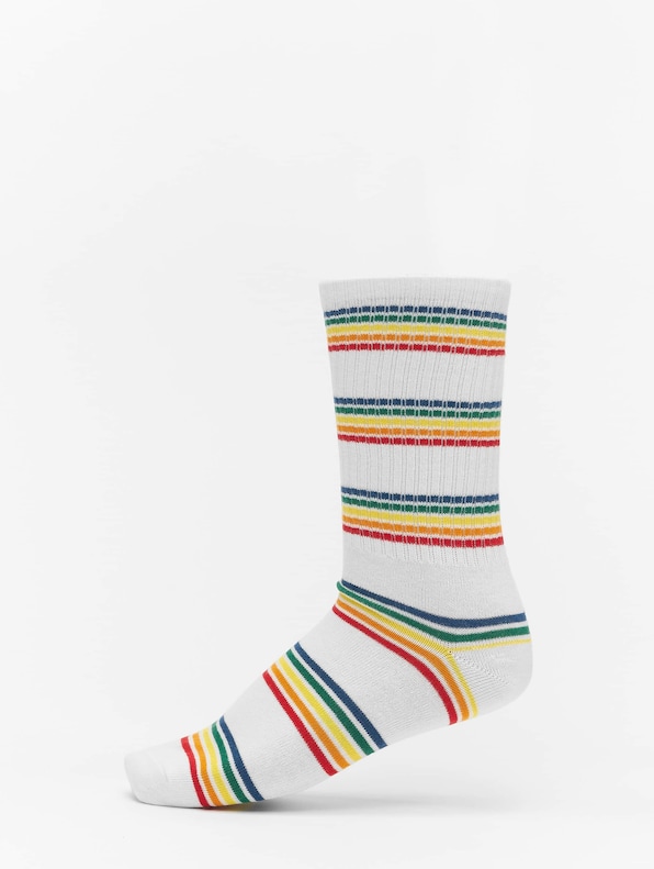 Rainbow Stripes Socks 2-Pack-1