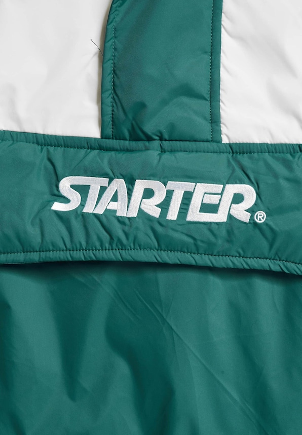 Color Block Half Zip Retro-3