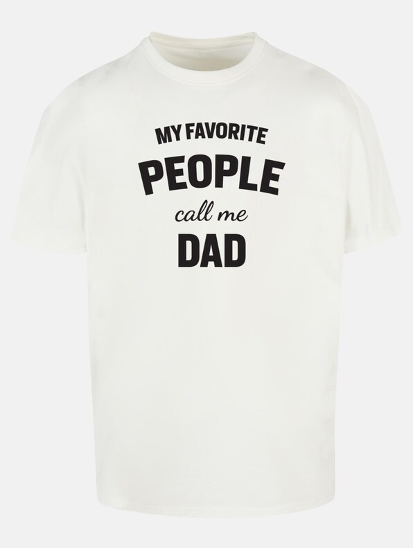 Fathers Day - My Favorite People Call Me Dad Heavy Oversize-0