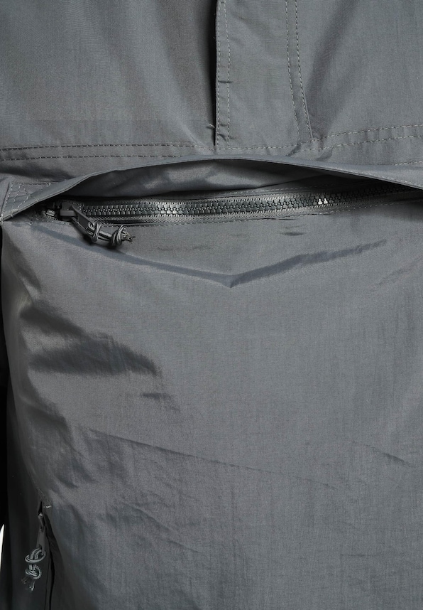 Fleece Pull Over Windbreaker-3