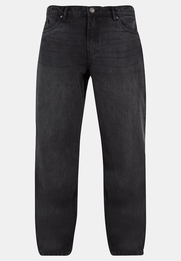 Heavy Ounce Straight Fit Zipped Jeans-2