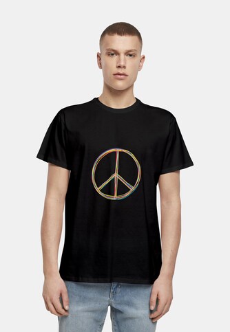 Peace_Multicolor with Basic T-Shirt