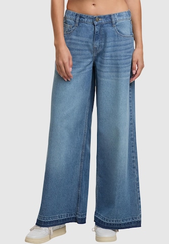 Ladies Wide Leg Denim