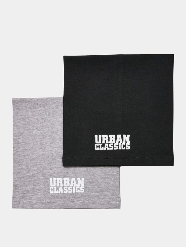 Urban Classics Logo Tube Kids 2-Pack Scarf-1