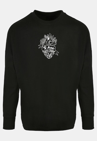 Ladies Frida Kahlo - Te amo outline Oversized Cut On Sleeve