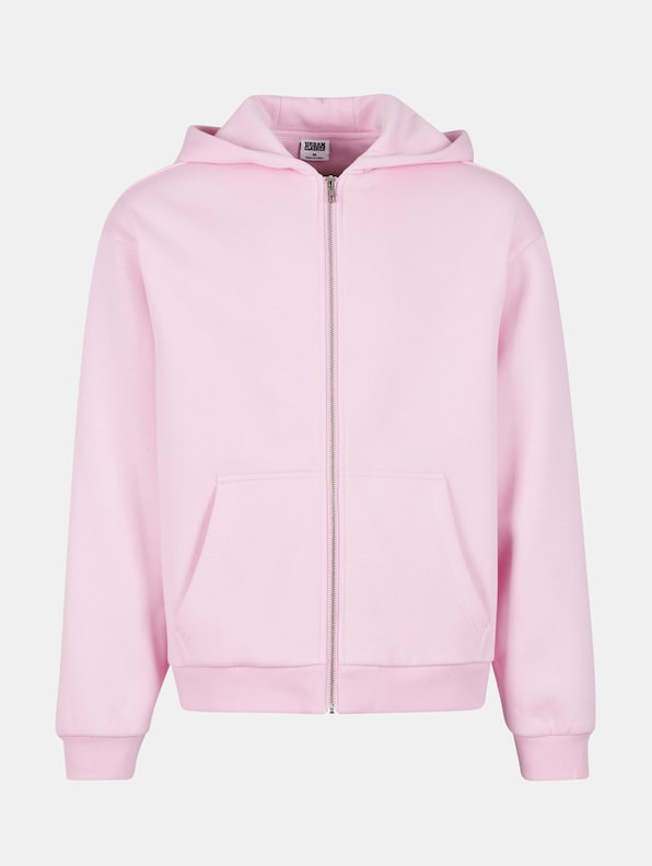 Urban Classics Fluffy Zip Hoodies-6