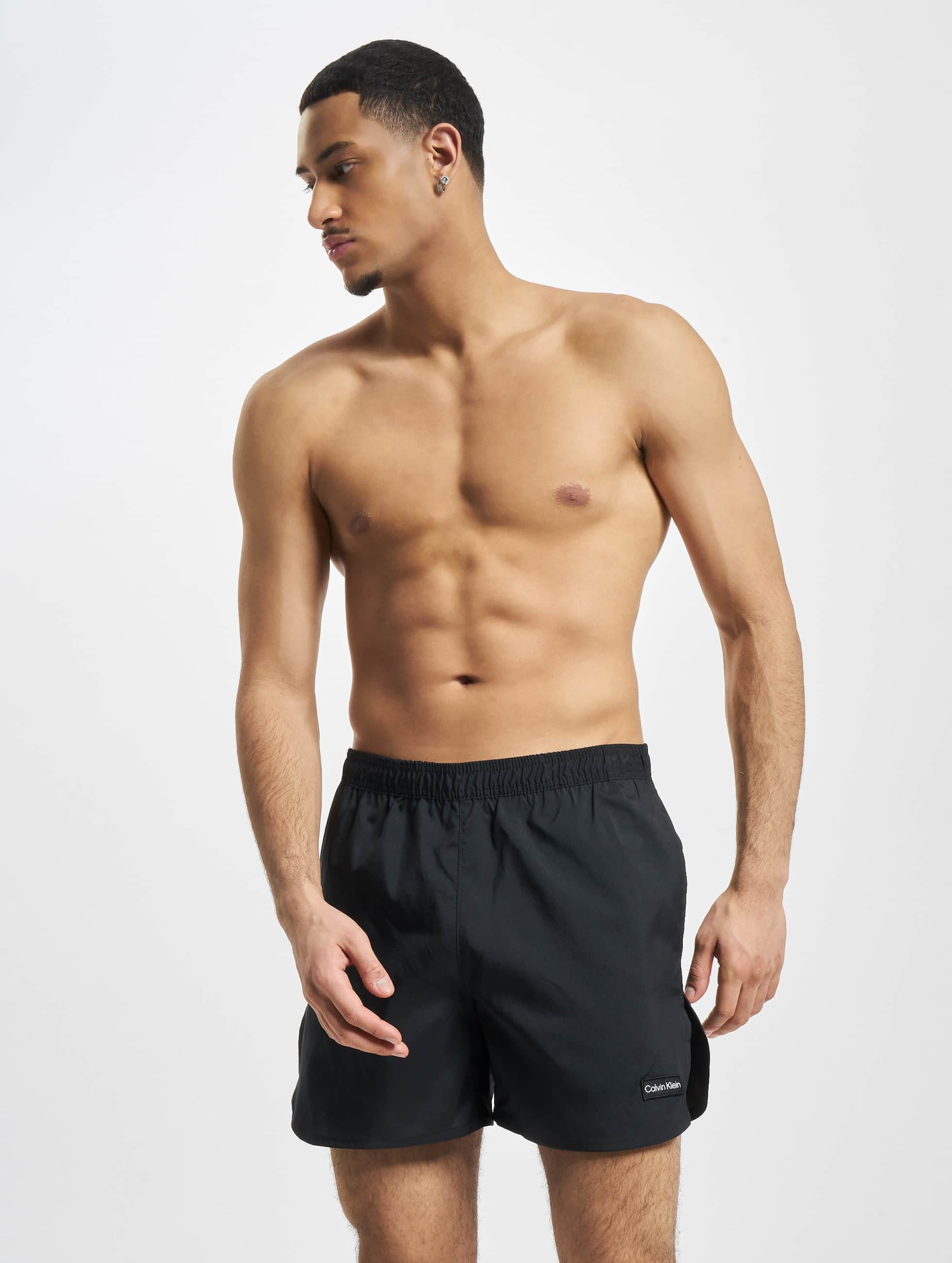 Black runner shorts online